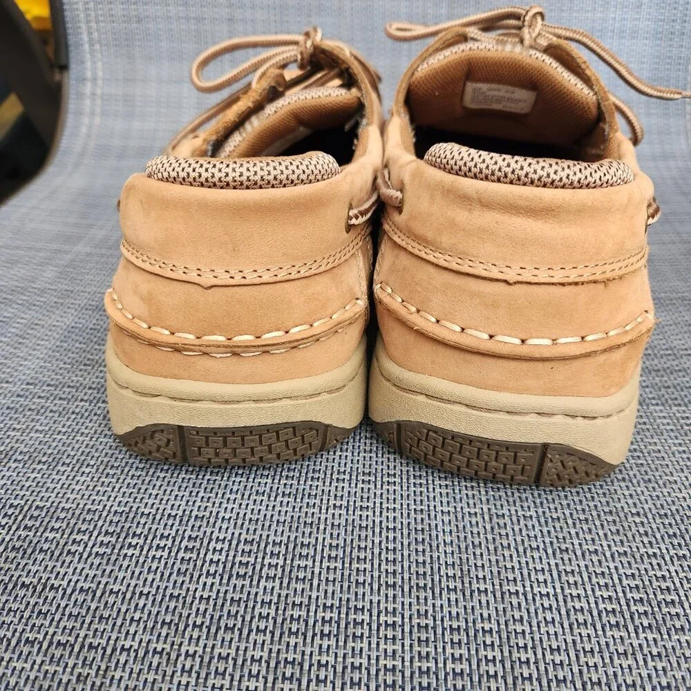 Tan Leather Boat Shoes By Lanesboro